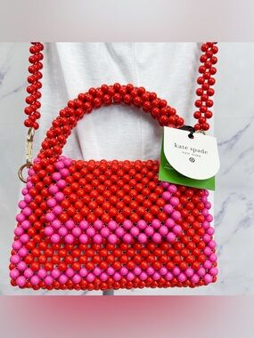 Kate Spade x Target Colorblock Beaded Crossbody NWT